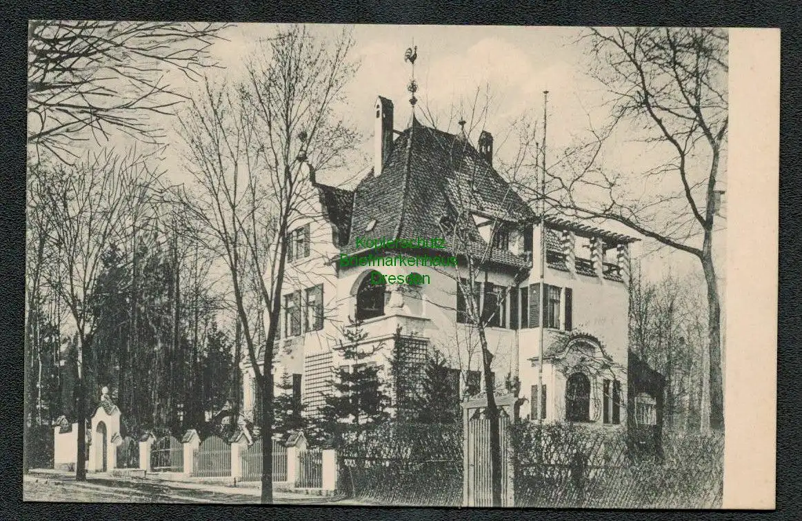 137126 AK Chemnitz Villa Beverstraße 32 um 1910