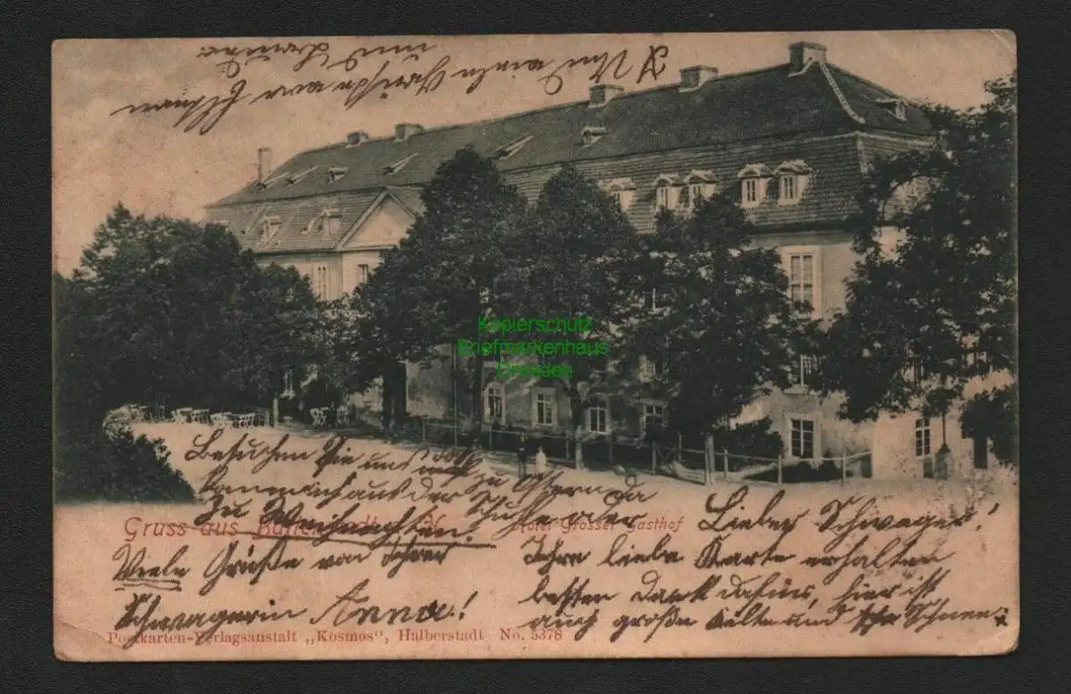 136999 AK Ballenstedt 1902 Hotel Grosser Gasthof