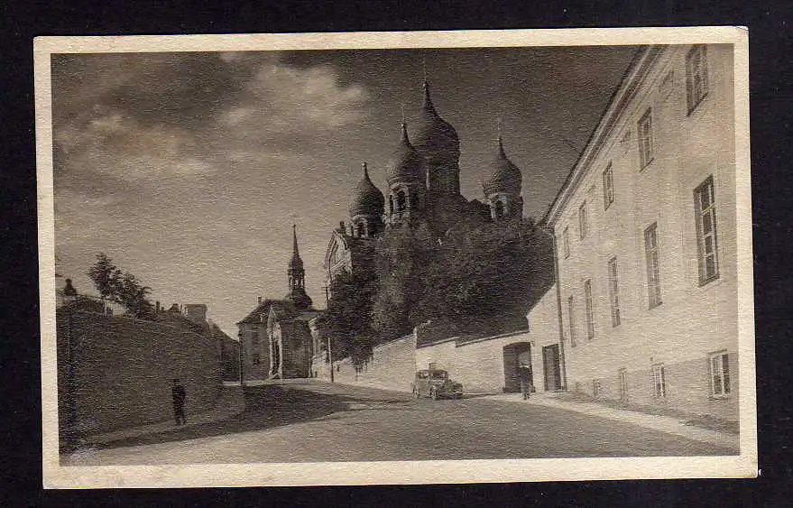 111034 AK Russland Russische Kirche Fotokarte 1943