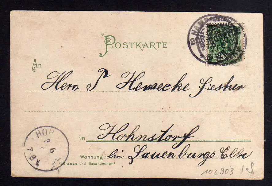 103903 AK Mailick Künstlerkarte Pfingsten 1900