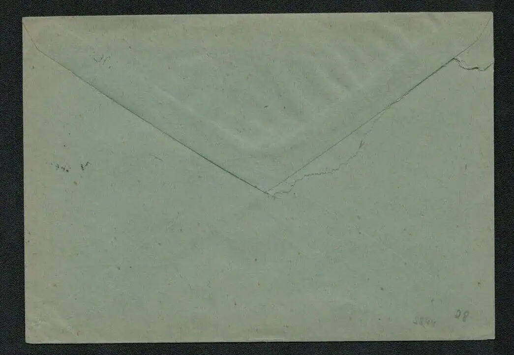 h5544 SBZ Brief Währungsreform 1948 Gebühr bezahlt Gross Särchen ü. Hoyerswerda