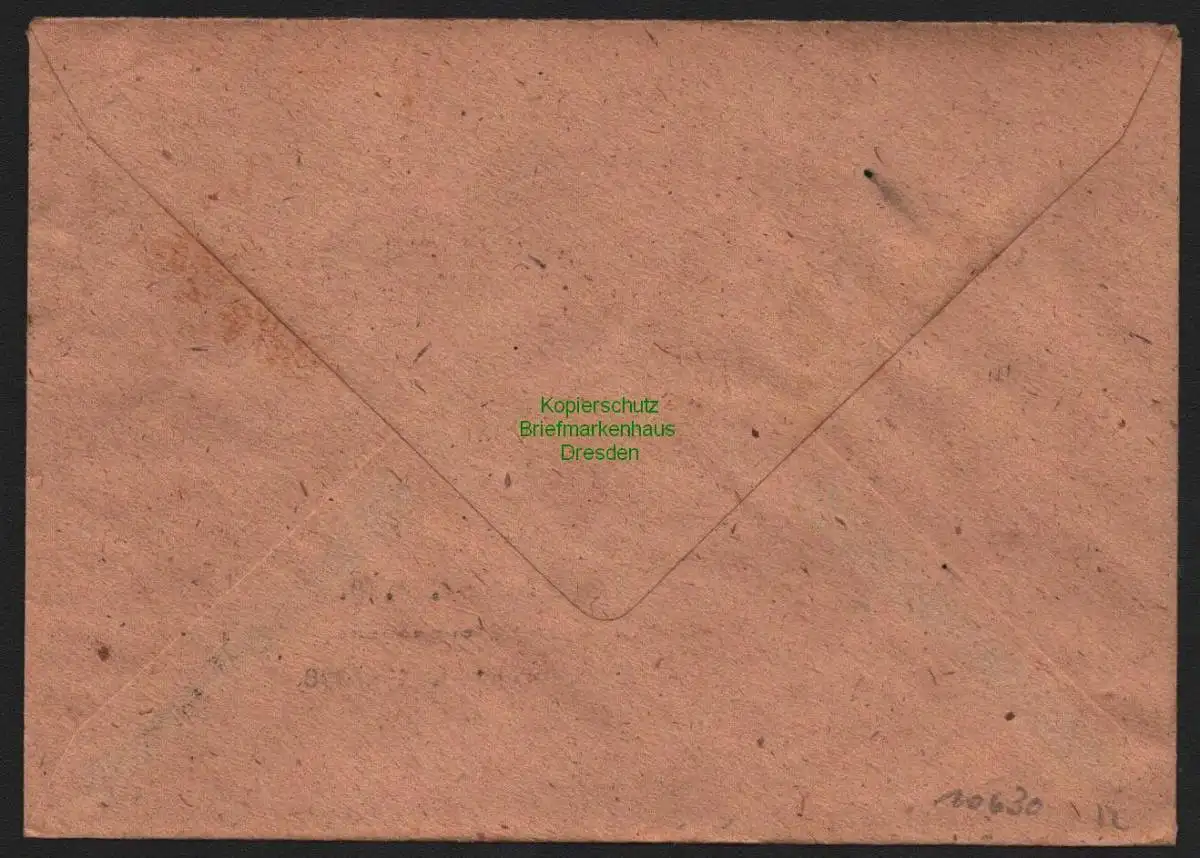 B10630 Brief DDR Propaganda Losung Beeskow 1951 Vorbereitung der Weltfestspiele
