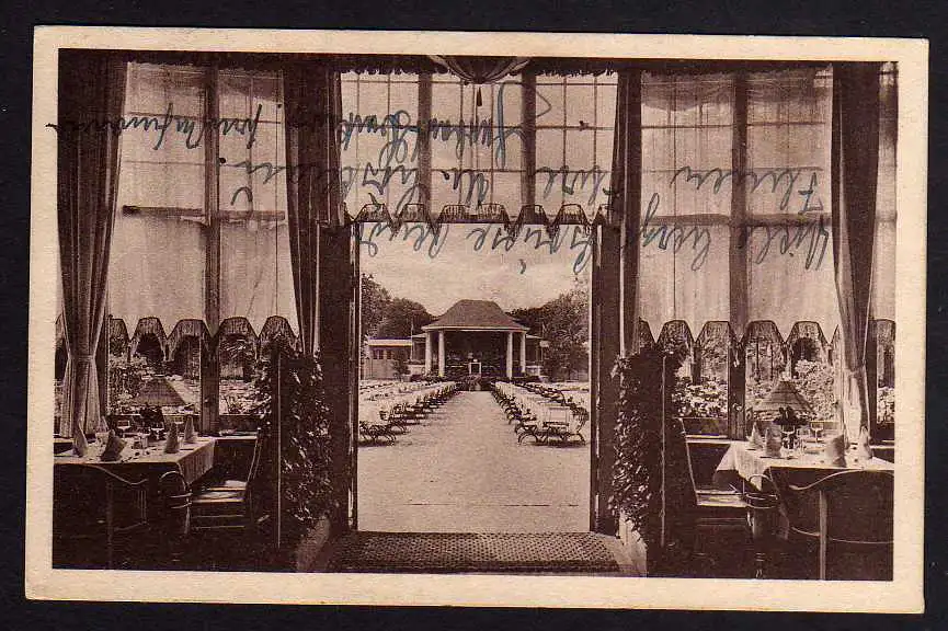 78284 AK Dresden Städt. Ausstellungspalast 1932 Blick vom Terassenrestaurant