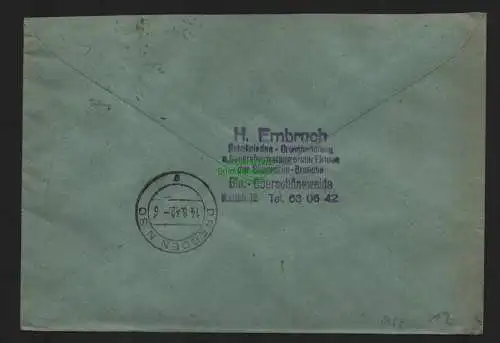 B9153 R-Brief Gebr. Hörmann A.-G. Berlin- Oberschöneweide b 1942 H. Embruch