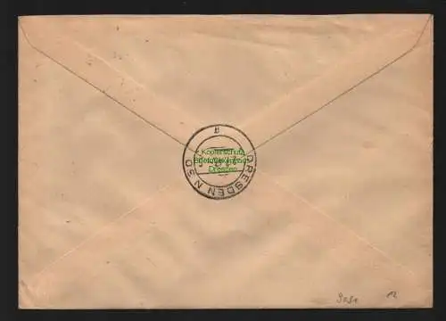B9031 R-Brief Gebr. Hörmann A.-G. Bad Wildungen 1b 1943 Otto Bachmann Feinkost