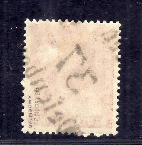 h2597 Handstempel Bezirk 37 Wesenberg 8 Pfennig * gepr. BPP