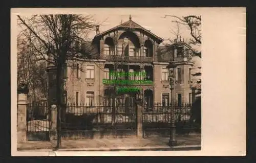 146172 AK Dresden Blasewitz 1927 Fotokarte Villa