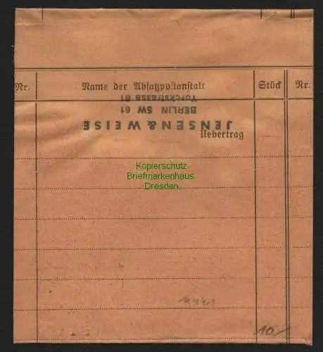 B11441 Berlin SW 11 1948 Zeitungsdrucksache SBZ 184 EF 23.9.48 Westberlin