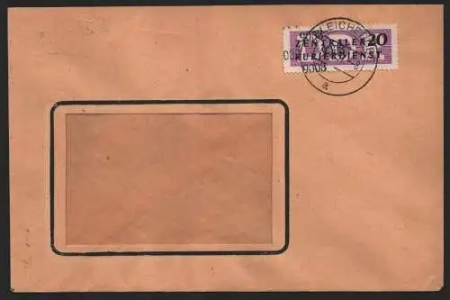 B14079 DDR ZKD Brief 1957 11 9008 Nordhausen VEB Nordthüringer Textilwerke an na