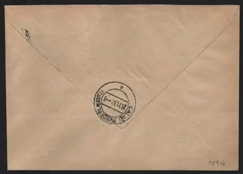 B13950 DDR ZKD Brief 1957 11 6002 Calau Kreisgericht an Staatliches Notariat