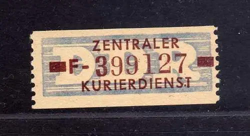 1794 DDR ZKD B 20F postfrisch ** Original Mi. 180.-