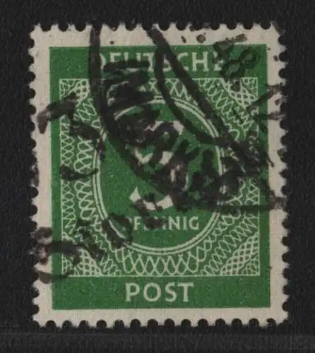 h6712 SBZ Handstempel Bezirk 36 Storkow Ziffer 5 gestempelt gepr. BPP