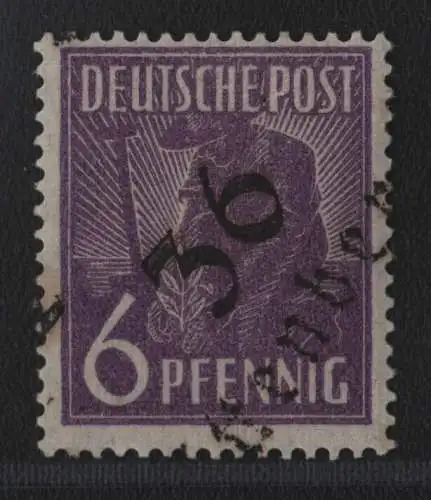 h6781 SBZ Handstempel Bezirk 36 Wittenberge 2a 6 Pfg. ** postfrisch gepr. BPP