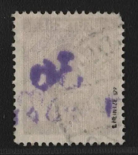 h6754 SBZ Handstempel Bezirk 36 Werder violett Ziffer 15 lila gestempelt gepr. B