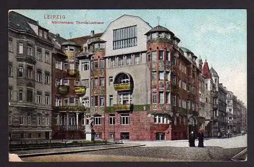 69849 AK Leipzig Märchenhaus Thomasiusstrasse 1919