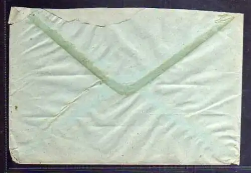 B564 SBZ Brief Gebühr bezahlt 1945 Lützen Kr. Merseburg Wendeumschlag innen noch