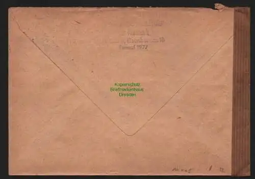B11005 Brief DDR Potsdam 1951 Britische Zensur nach Bad Oeynhausen