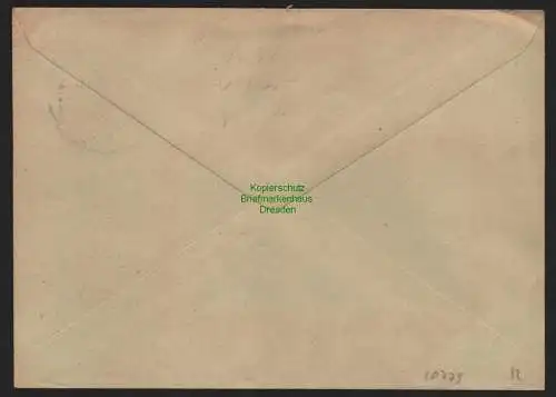 B10779 Brief DDR Propaganda Ehrenfriedersdorf 1963 Die Republik braucht alle
