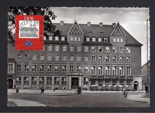 115035 Maximumkarten DDR 1965 Bautzen Haus der Sorben seltene private Maxi Karte