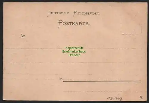 151743 AK Dresden Altstadt Hauptbahnhof Eröffnet im April 1898