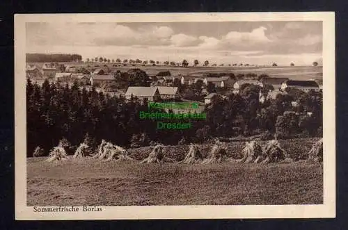 131876 AK Sommerfrische Borlas bei Rabenau Post Tharandt Land um 1925