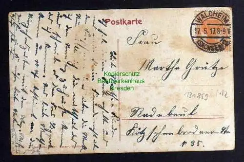 131859 AK Kriebethal mit Papierfabrik Kriebenau 1917