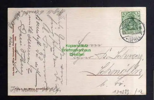 131899 AK Sohland Spree Prinz Friedrich August Turm Aussichtsturm 1910