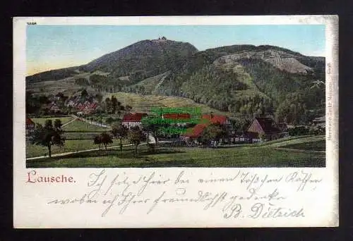 131908 AK Lausche Panorama 1901