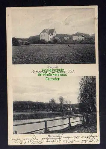 132093 AK Alt Heikendorf Villen Mühlenteich 1910