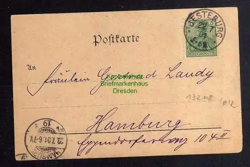 132118 AK Reckerwald Bendestorf 1901 Pensionat zum Waldfrieden Jesteburg