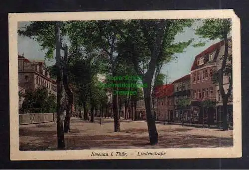 130586 AK Ilmenau Thür. Lindenstraße 1928