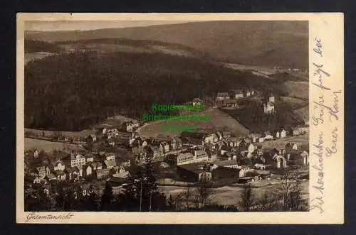 124925 Ansichtskarte Radiumbad Oberschlema Erzgebirge 1933 Bad Schlema