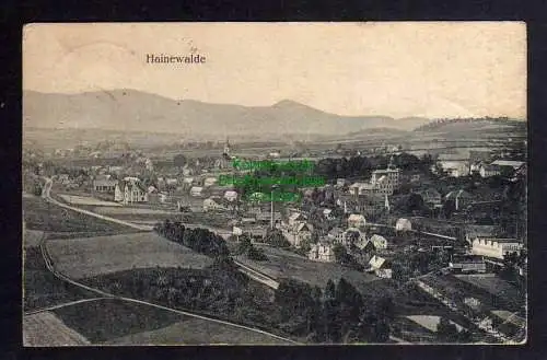 124891 AK Hainewalde Panorama 1928