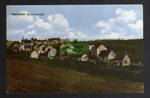 124913 AK Weißbach Zschopautal um 1920