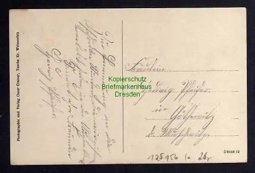 125156 AK Göthewitz Muschwitz Lützen1912 Rittergut Gasthof zum Kronprinz Kirche