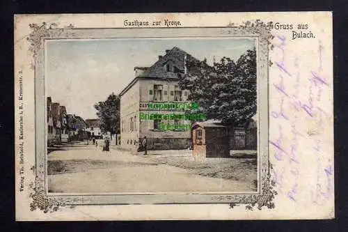 125137 AK Bulach 1906 Gasthaus zur Krone