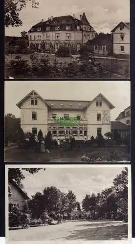123842 3 AK Zitzschewig Genesungsheim Fotokarte 1910 Alt Wettinshöhe