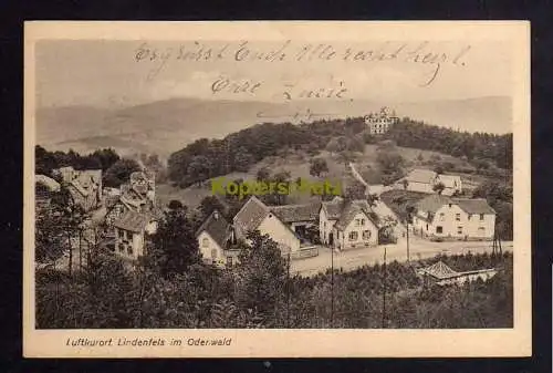 120481 AK Lindenfels im Odenwald 1916