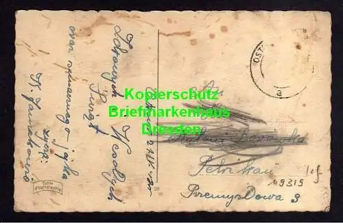 119319 AK Ostrowo Bez. Posen Fotokarte um 1940 einzelnstehendes Gebäude Verwaltu