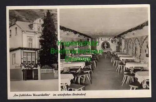 119779 AK Leutesdorf Gasthaus Zum fröhlichen Winzerkeller