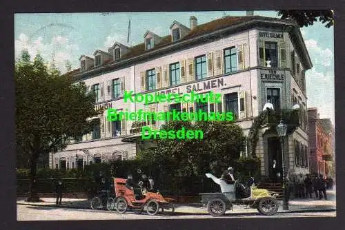 119282 AK Freiburg im Breisgau 1908 Hotel Salmen