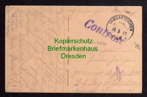 117637 AK Werthenbach Netphen 1919 Gasthaus zum Jägerkrug Andreas Büdenbonder Ze