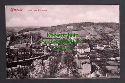 117617 AK Neuzelle Blick vom Kirchturm 1907