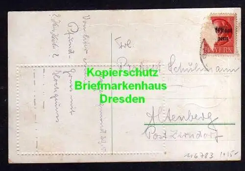 116783 AK Georgensgmünd Sanatorium Kriegsjahre 1914 - 1916 Fahne Flagge