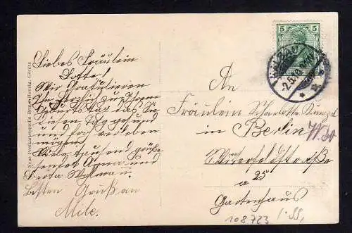 108723 AK Halbau Schlesien 1910 Bahnhof Buntweberei Villa Dr. Peipe Schloss Klei