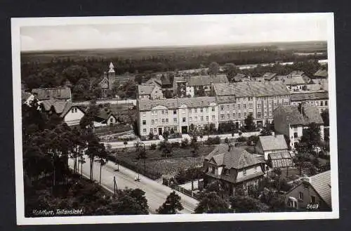108402 AK Kohlfurt Wegliniec Fotokarte Teilansicht um 1935