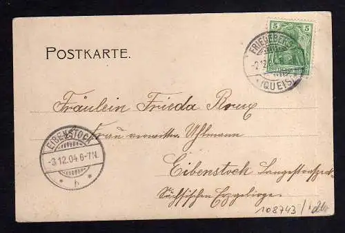 108743 AK Friedeberg a. Quais An der Burgstraße 1904