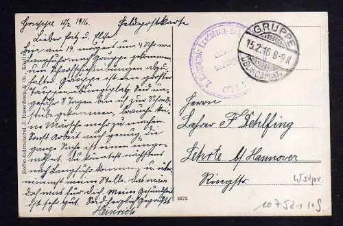 107521 AK Truppenübungsplatz Gruppe 1916 Feldpost Lager aus der Vogelschau