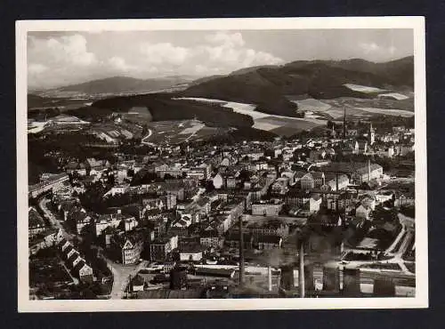 108328 AK Waldenburg um 1935 Luftbild Gesamtansicht