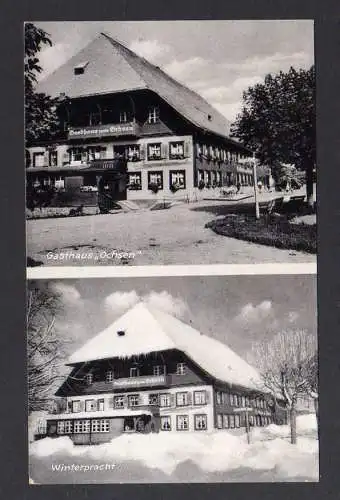 106505 AK Saig Gasthaus Ochsen Winterpracht 1944